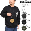 ワイルドシングス WILD THINGS 財布 ポーチ ケース メンズ レディース サークルネックウォレット WT-380-3604 2024AW 2411wa...