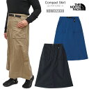 ザ・ノース・フェイス THE NORTH FACE ロングスカート レディース コンパクトスカート Compact Skirt NBW32330 2025SS【...