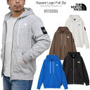 ザ・ノース・フェイス THE NORTH FACE パーカー スウェット メンズ スクエアロゴフルジップ Square Logo Full Zip NT1233...