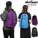 ワイルドシングス WILD THINGS バックパック メンズ レディース デイパック WT-380-3802 2025SS bpk【鞄】2503wann