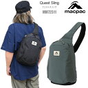 マックパック macpac スリングバッグ メンズ レディース クエストスリング Quest Sling 12L MM72511 2025SS【鞄】2505wa...