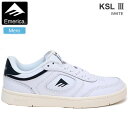 エメリカ EMERICA スニーカー スケートシューズ メンズ KSL III ホワイト 6102000144 2025FALL HOLIDAY snk【靴】2507wann