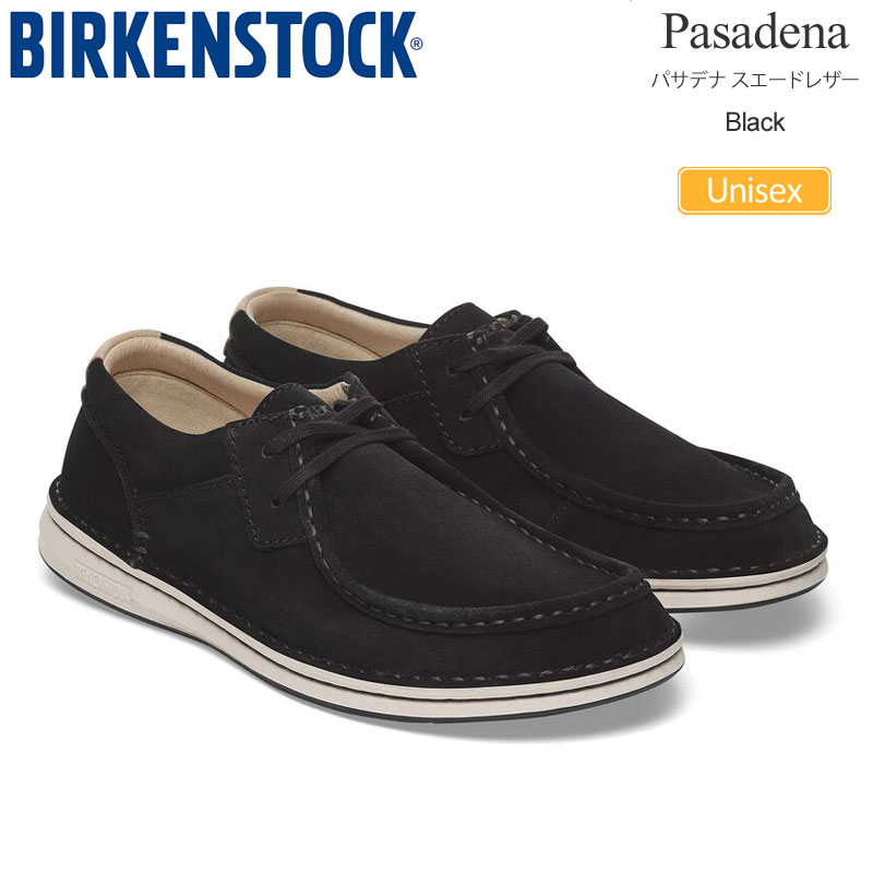 ビルケンシュトック BIRKENSTOCK シューズ メンズ レディース パサデナ Pasadena スエードレザー ブラック レギュラー幅 1029666 2025AW【靴】2511wann