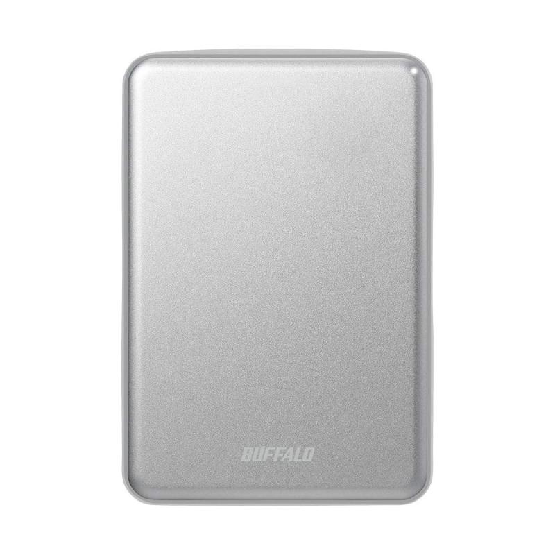 BUFFALO USB3.1(Gen.1)対応 アルミ素材&amp;薄型ポータブルHDD HD-PUSU3-Dシリーズ