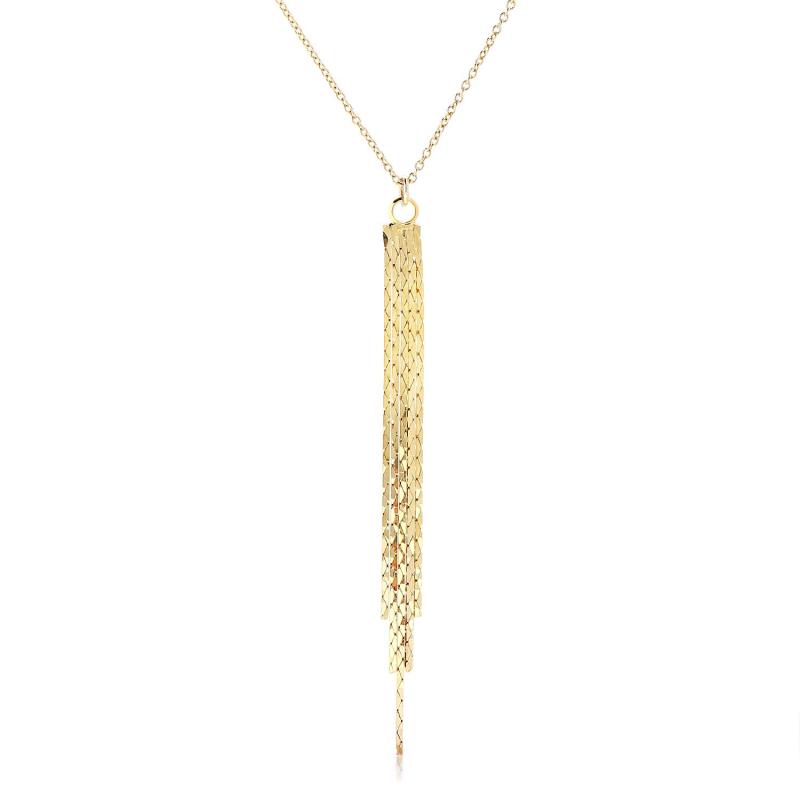 ナオットジュエリー naotjewelry Tassel Long Chain Necklace