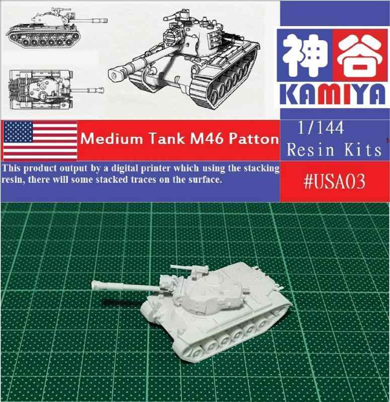 1/144 ミリタリーミニチュアシリーズ 未组立 WWII USA M10 Tank Destroyer Resin Kit 第二次世界大戦 プラモデル プラモデル (USA10)