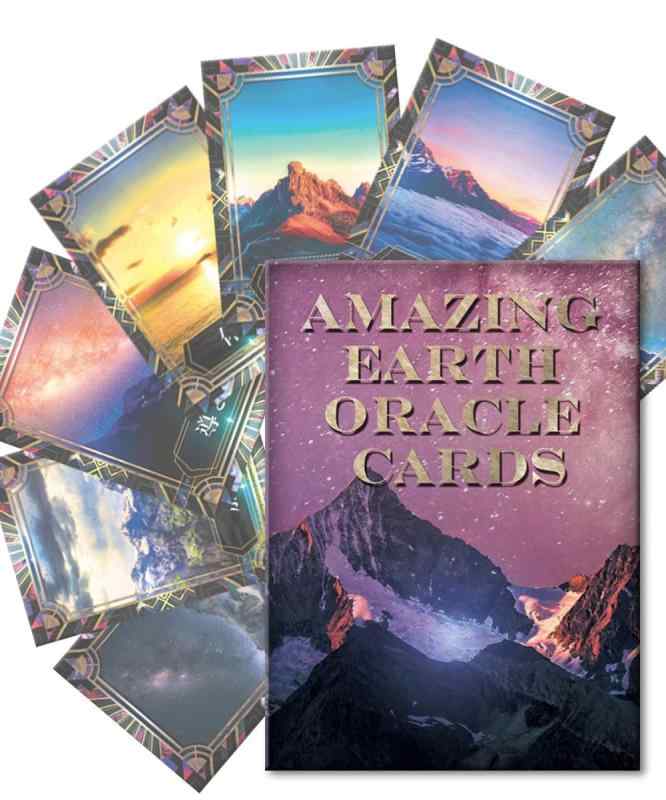 A[WO A[X IN J[h AMAZING EARTH ORACLE CARDS S INJ[hy{tz