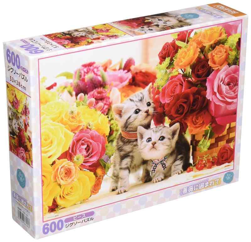 【日本製】 600ピースジグソーパズル 薔薇に囲まれて P66-160