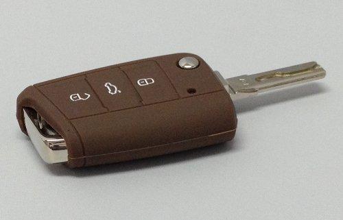 m+ Silicon Key Cover Inked for Volkswagen Golf VIIVRL[Jo[i_[NuEj