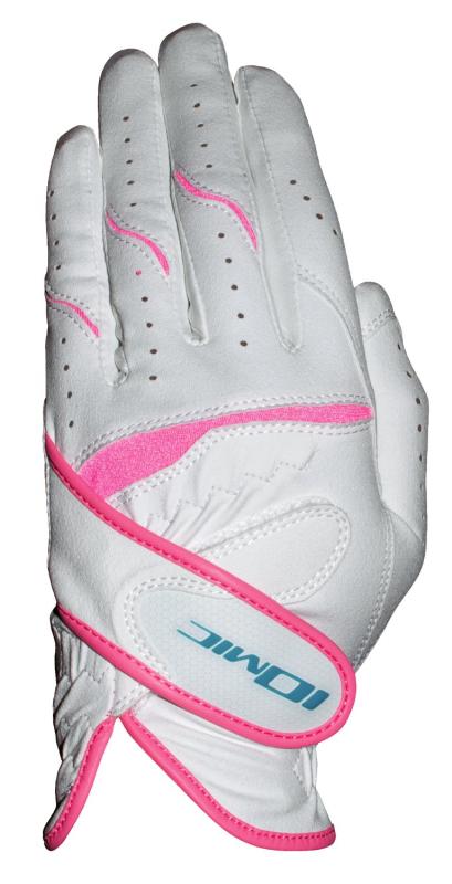 IOMIC(イオミック) ゴルフグローブ X-FIT Glove Lady`s 20cm 左手用 Accessories ホワイト×ローズパール 20cm