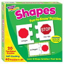 gh pP pY ` Trend Fun to Know Puzzles Shapes T-36008