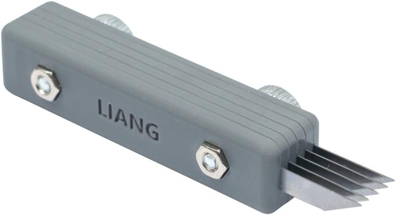 リアンモデル ブリックグレーバー 模型用工具 LIANG-0227 成型色1/35、1/32スケールジオラマ用4mm、6mm刃各10枚と2種類のスタンパーが付属本体:3Dプリンター製ボルト・ナット:金属製リアンモデル・Liang Model (中国)輸入模型用工具組み立てる必要がある