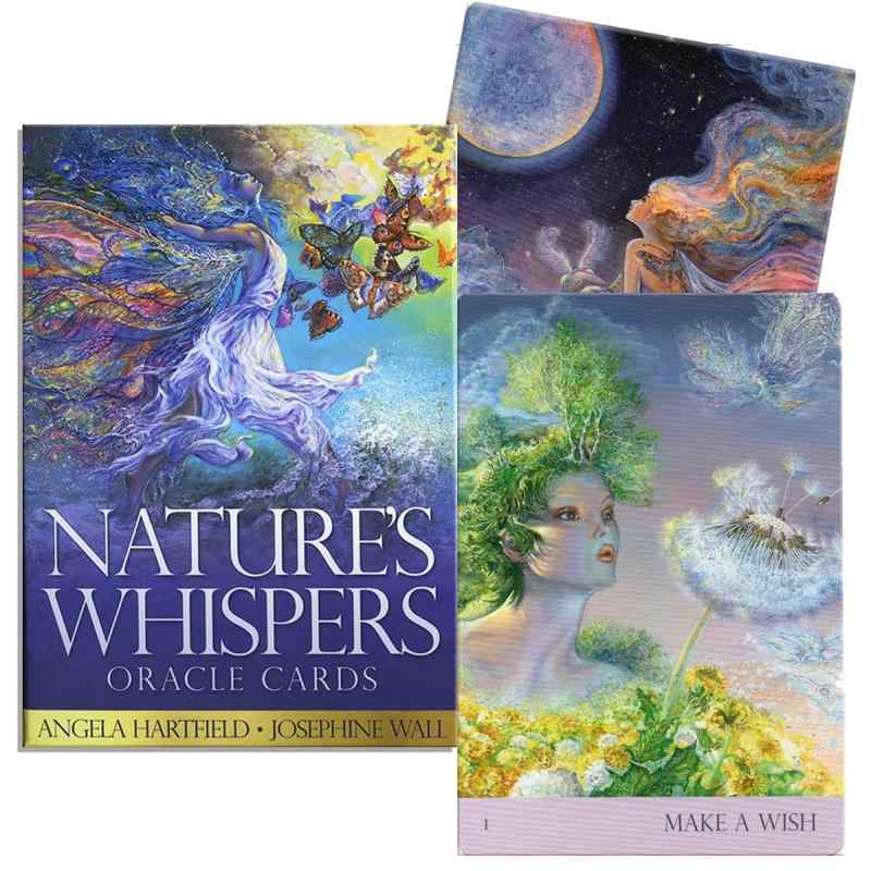 LANG(ラング) ネイチャーズ・ウィスパー オラクルカード 50枚 日本語説明書付き（アンジェラ・ハートフィールド、ジョセフィン・ウォール）Nature's Whispers