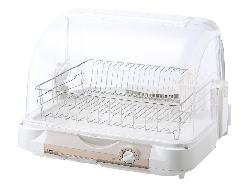 コイズミ 食器乾燥機(ステンレスかご) ホワイト KDE-6000/W