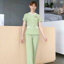 半袖 美容 服 スーツ 夏 風 韓国 医療 美容 病院 ナース 服 看護 師 作業着 スーツ