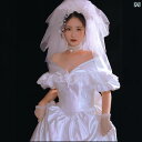 楽天コモドワークスウェデング フォト 撮影 ドレス 衣装 結婚式 思い出 アート 80年代 母 時代 アンテーク レトロ 宮殿 白 ガーゼ プライベート アート 服