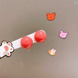 アクセサリー 女子 キッズ 子供 子供 イヤー クリップ 痛く い レトロ ピアス ラウンド ピアス ベビー ピアス かわいい