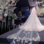 ブライダル アクセサリー ウェディング パーティー 結婚式 花嫁 婦 小物 ベール メイン ドレス エクストラ ロング ティアラ 挙式 ダブルレイヤー スーパー フェアリー 感