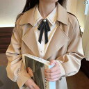 オフィス 制服 レディース 小物 清潔感 蝶 ネクタイ シャツ 装飾 弓 シャツ カラー フラワー ブラック ピン タイ アクセサリー