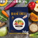 訳あり whitefox 【BASEDELI 】 70g 愛情 手作りごはん ペット用品 犬用品 ドッグフード 国産 無添加 発酵食品 賞味期限2025年5月ま...