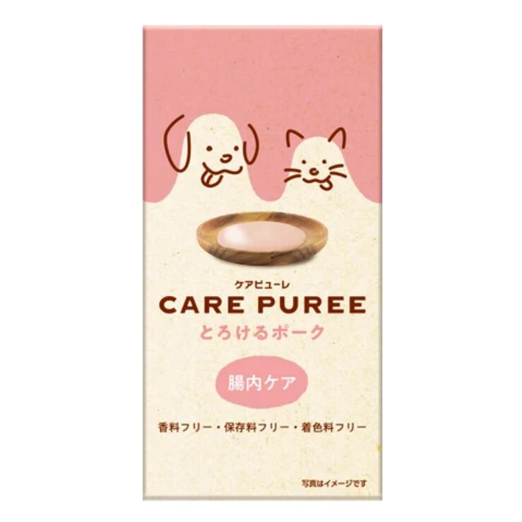 毎日のおやつとして与えることで わが子の健康をサポート！ 手軽に愛犬・愛猫の健康をサポートできるスティック型のおやつです。 ※愛犬・愛猫ともに生後2ヶ月から与えることができます。 ■毎日お手軽に腸内ケアができるピューレです！ ■良質な水溶性食物繊維を含むグアー豆とオリゴ糖を配合、健康な腸内環境をサポートします。 ■体内で不足しがちなミネラルを豊富に含んだ豚レバーを使用。 ■香料・保存料・着色料フリー。日本国内で製造されています。 ■歯みがきに慣れていない子のために、指にピューレをつけて歯みがきトレーニングもできます。 内容量 : 100g（10g×10本）