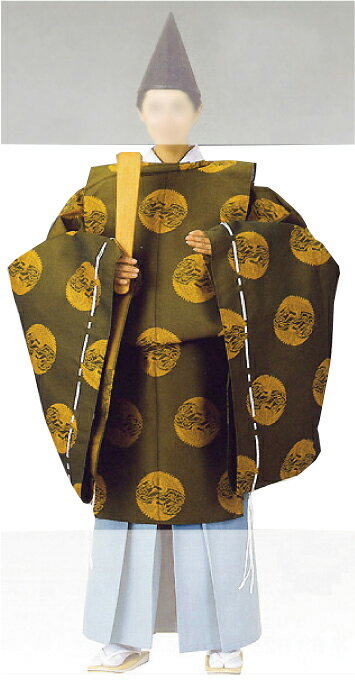 狩衣衣装：袴や小物は別売りです 本格派の狩衣　お買い得価格