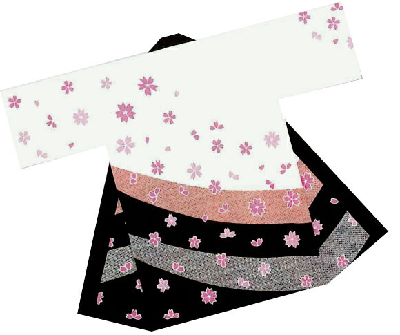 よさこい法被（ロングハッピ）桜　よさこい初心者にもに最適な100cm身丈　団体名個人名ネームオーダー可能です