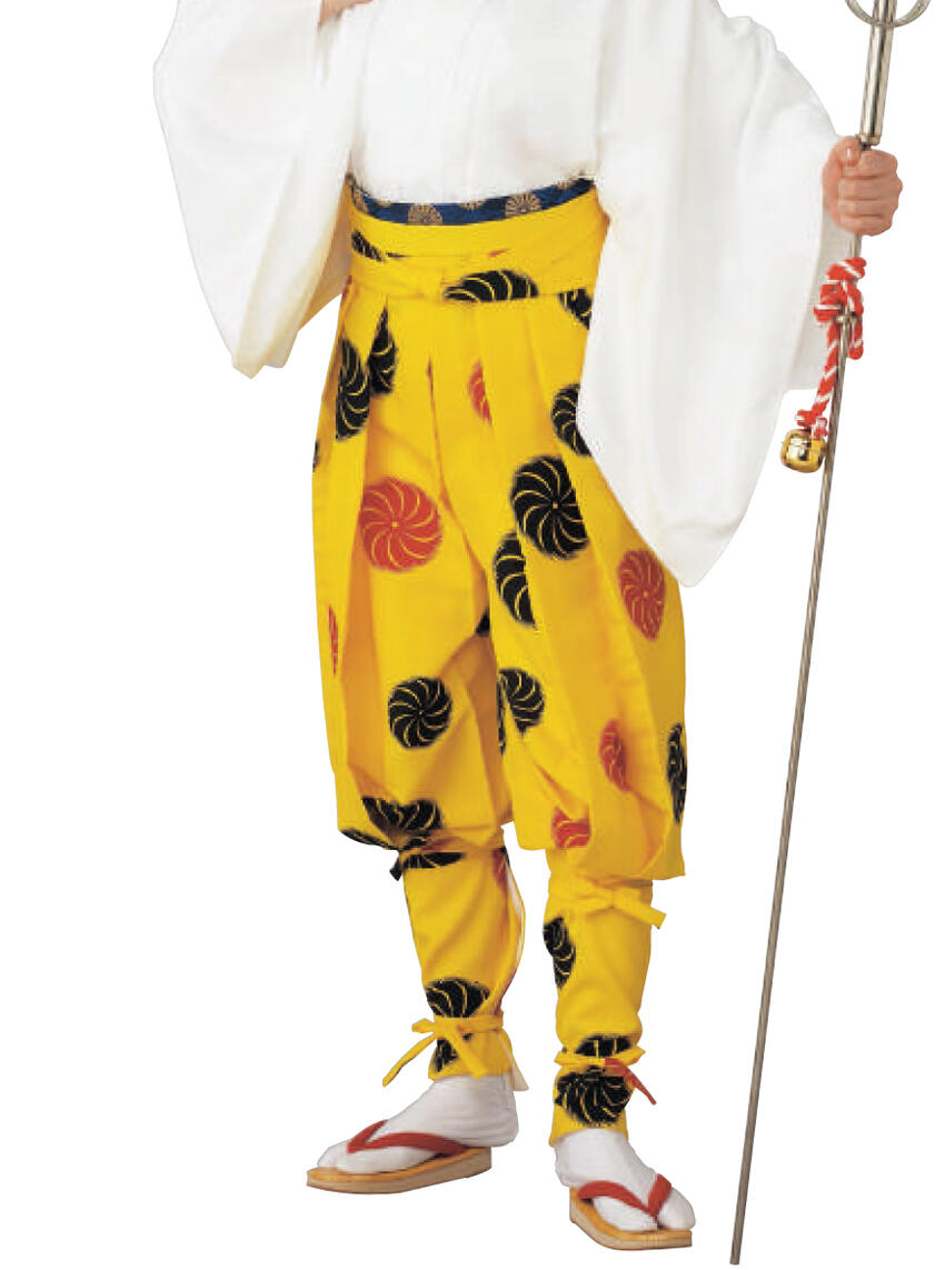 【たっつけ袴】人気の合繊生地【袴腰板付き】