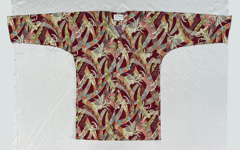 鯉口シャツ大人 数量限定 熨斗鳳凰 鯉口シャツ 花柄 祭り 和柄 制服 飲食店 和食店 居酒屋 ユニフォーム 男性 メンズ 女性 レディース 男女兼用