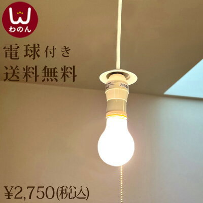 1灯 裸電球 ランプ ペンダントライト led電球対応 レトロ ソケット E26 ソケットコード 照明器具 6畳 天井照明 天井 照明 シンプル ライト 器具 引掛シーリング 電気ソケット 昭和レトロ 大正ロマンのサムネイル