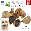【3日0時から4日間限定5%OFFクーポン&5日ポイント5倍】黒にんにく 青森 田子 100g 1パック / 2パック 1000円ポッキリ 送料無料 黒ニンニク...