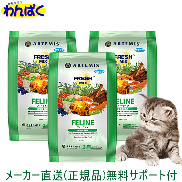 【クーポン有】 アーテミス 猫 500g×