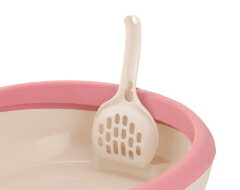 【クーポン有】 リッチェル ラプレ ネコトイレS ピンク 猫用 わんぱく AS100 3