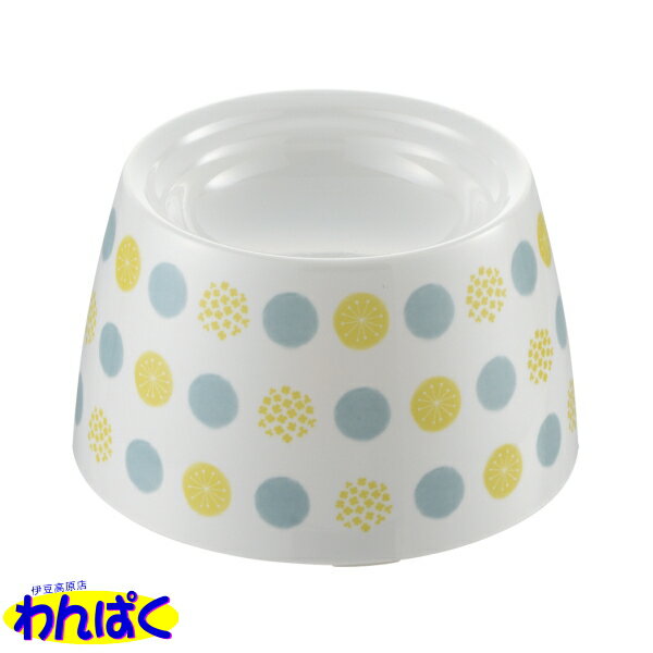 【クーポン有】 リッチェル ネコちゃんの高さがある食器 S 水玉 食べやすい ズレにくい 滑りにくい 負担が少ない 成猫用 小型犬用 猫用 ペット用 動物用 他お試しフードサンプル有 AS60