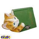 【クーポン有】 訳あり 1点限り 陶器 オルゴール ブック猫 曲/メモリー 日本製 加藤工芸 CAT ブック オブジェ 雑貨 インテリア小物 ヴィンテージ レトロ クラシック アンティーク風 ペット ねこ ネコ 動物 他お試しフードサンプル有 AS60