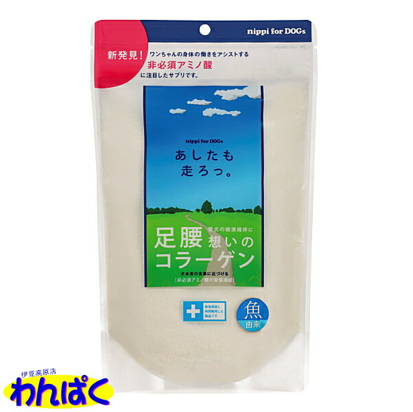【クーポン有】 ニッピ あしたも走ろっ。160g（魚由来） コラーゲン サプリメント わんぱく送料無 お試し AM0