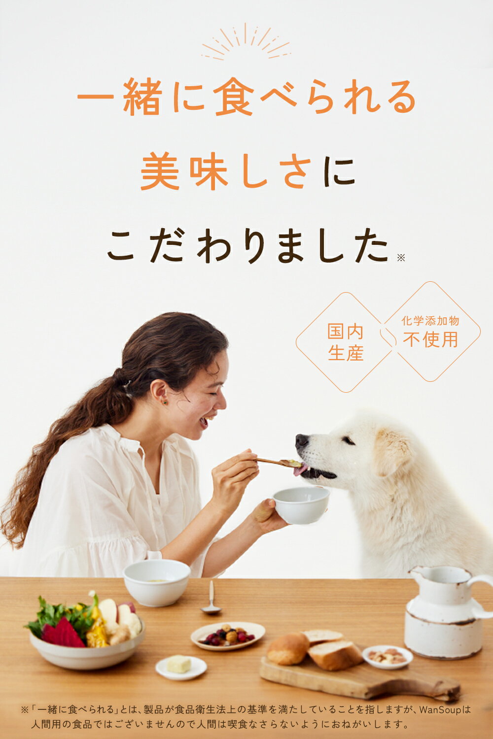 WanSoup ワンスープ 愛犬のためのフリーズドライの食べるスープ 犬用おやつ ふりかけ アレルギー対応 国産 化学物質無添加