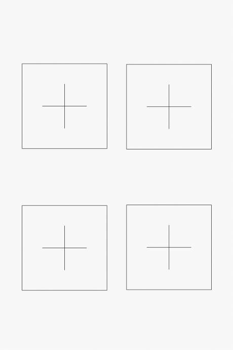 水筆書き方マグネットシート (3) 黒／4マス