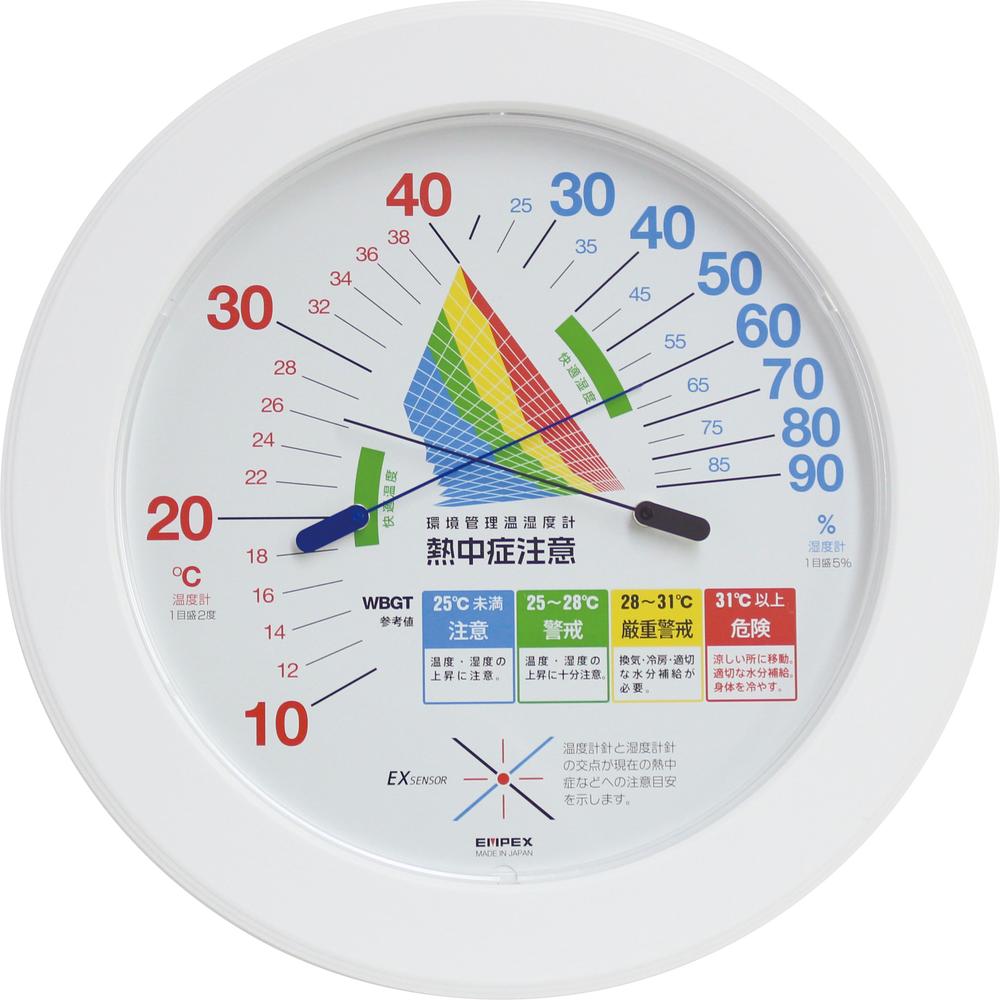 【P10倍！14日10:00-16日23:59】環境管理温湿度計 熱中症注意 TM-2462 熱中症 熱中症対策 熱中症対策グ..