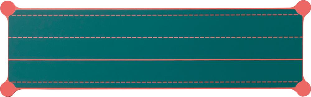【P10倍！14日10:00-16日23:59】つながる四線黒板 10枚組 (2) 赤枠