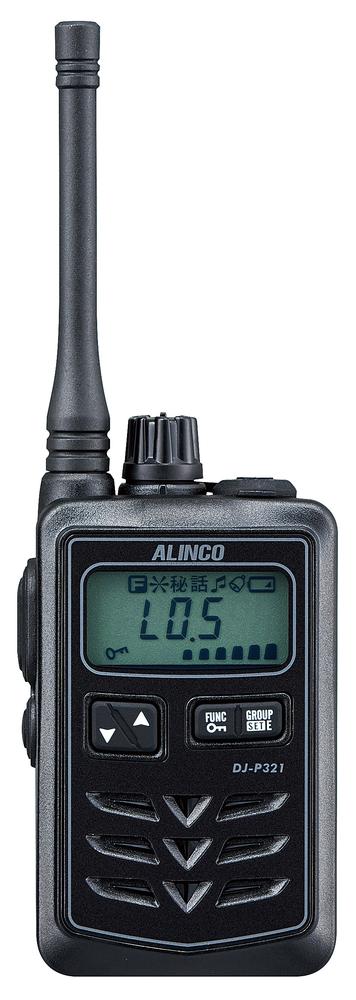 【P10倍&最大1,500円OFFクーポン！12/26 1:59まで】47ch防塵・防水特定小電力トランシーバー DJ-P321 (..