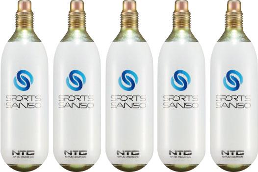 スポーツ酸素用カートリッジボンベ 5本入