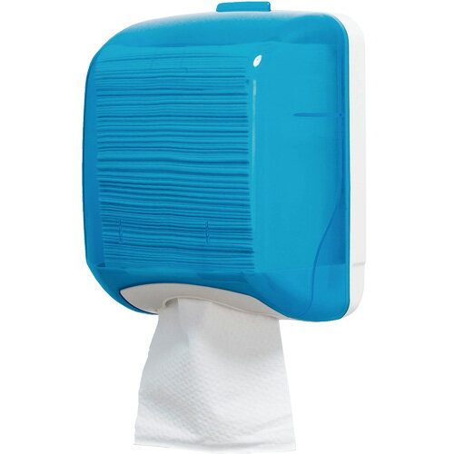 【P10倍！20日20:00-27日1:59】CH-200型ホルダー ブルー ハーフサイズ ペーパーホルダー ペーパータオ..