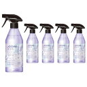 【P10倍!4日20時-11日1:59】ノンスメル 清水香 (せいすいか) ラベンダー 本体 400ml 5本セット ラベンダー の香り 白元アース 4902407014320 衣類 布製品 消臭 除菌 ニオイ ペット タバコ 体臭 汗 料理 空間消臭