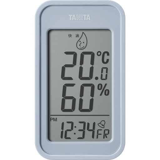 ★ ポイント 5倍&割引クーポン ★温湿度計 TT-589 ブルーグレー 4904785177239 TT-589BL タニタ 室内環境 温度 湿度 ★ ポイント 5倍&割引クーポン ★温湿度計 TT-589 ブルーグレー 4904785177239 TT-589BL タニタ 室内環境 温度 湿度