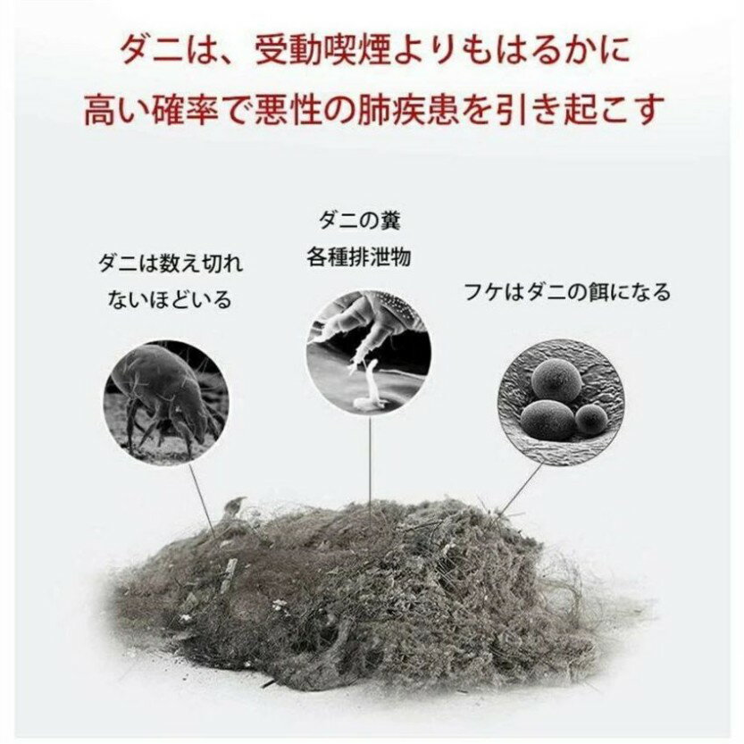 コードレススマートUV除菌ダニ除去ふとんクリーナー 超吸引力 UVランプ除菌 UV布団...
