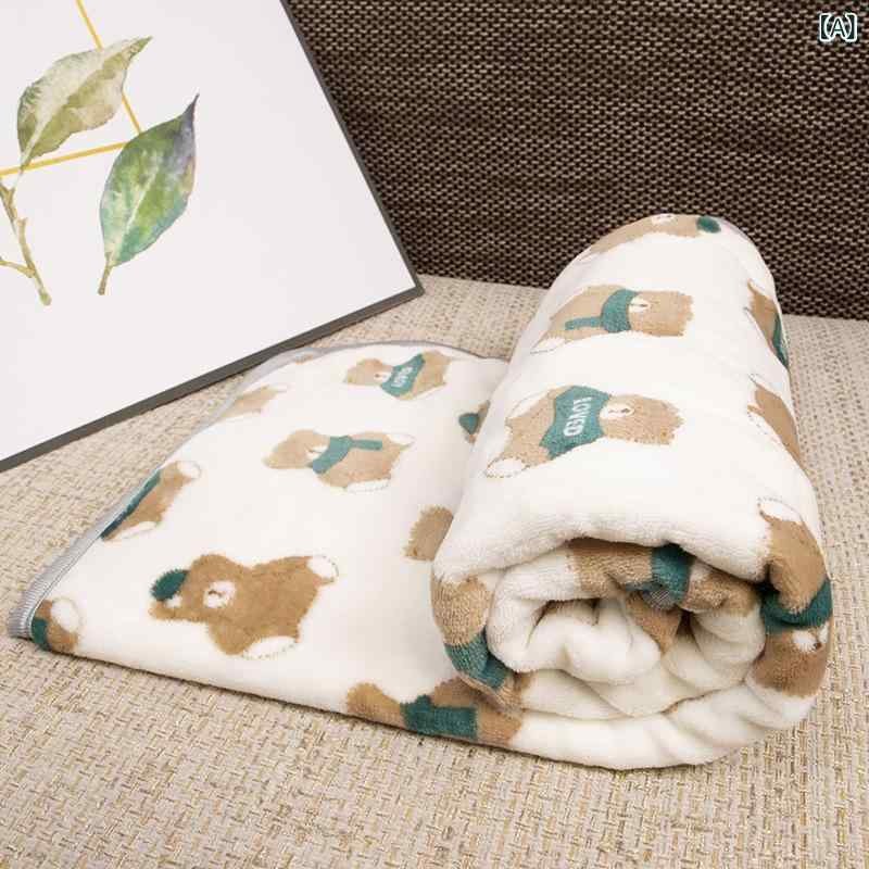 【秋冬あったか】ペットベッド 犬猫用 綿素材 暖か 柔らか 毛布 マット 室内 保暖 ...