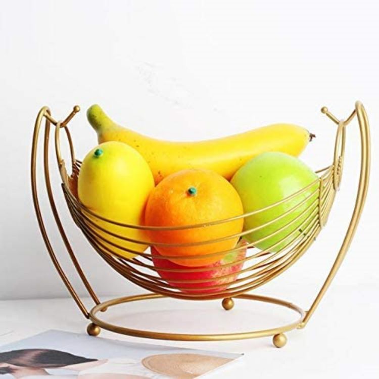 フルーツボウル 北欧 果物バスケットフルーツ?果物?小物入れ メタルワイヤー インテリア 果物 籠 長持ち