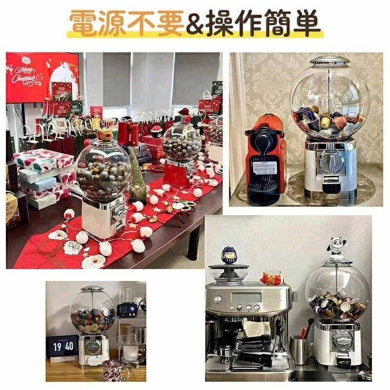 Máquina de cápsulas Unidad principal para monedas Uso comercial Modo libre Máquina de cápsulas Café Cápsula de almacenamiento Cápsula Máquina de juguete Cápsula Cápsula de juguete Cápsula de juguete Juego de cápsulas Clásico Vintage Retro Moderno — vista 3
