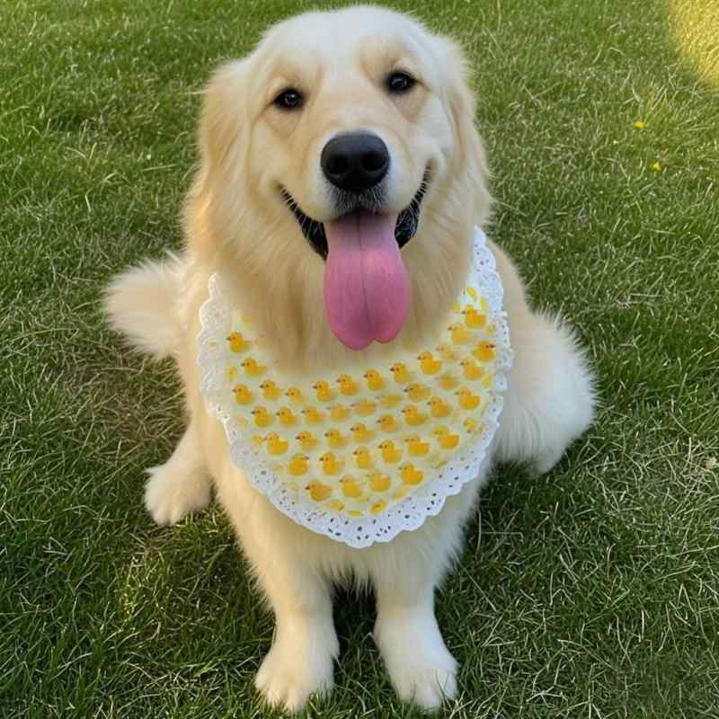 犬猫兼用 よだれかけ バンダナ スタイ モヘア 三角巾 かわいい 小型犬 中型犬 大型...